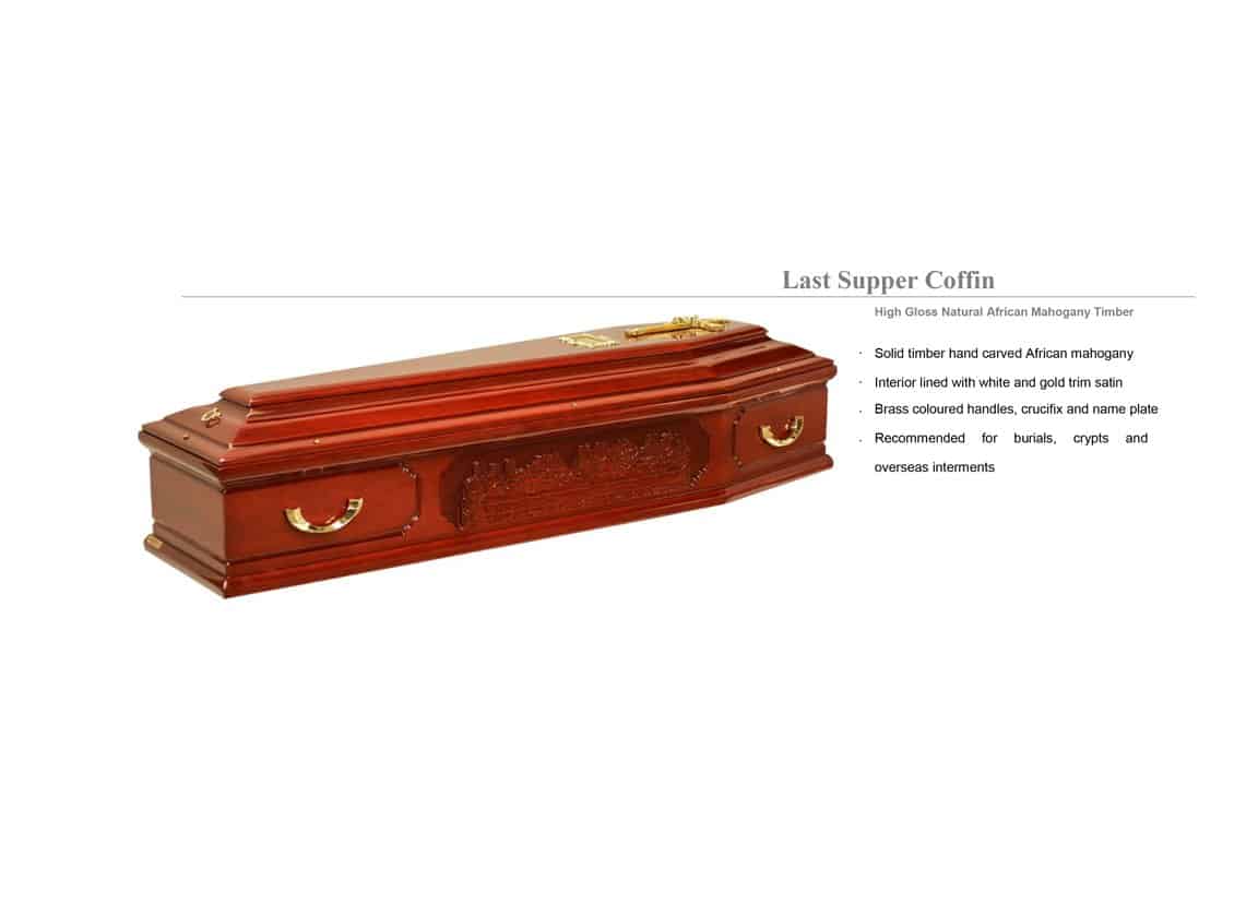 Description of the Last Supper Coffin